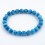 Bracelet perles 8mm - apatite bleue