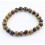 Bracelet perles 8mm - oeil de tigre