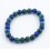 Bracelet perles 8mm - azurite