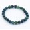 Bracelet perles 8mm - agate mousse