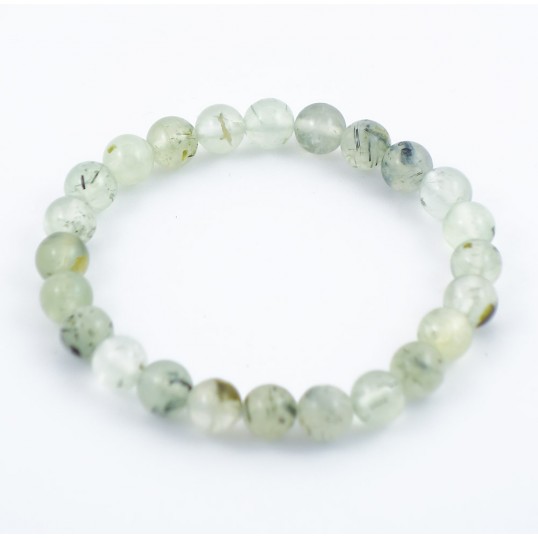Bracelet perles 8mm - prehnite