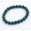 Bracelet perles 8mm - malachite (foncée)