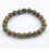Bracelet perles 8mm - unakite