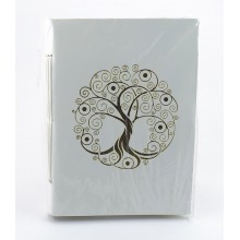Livre d'écriture - Arbre de vie blanc