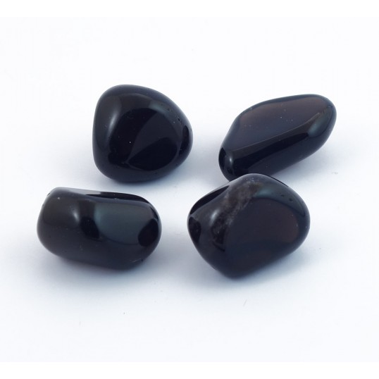 Pierres Roulées - Obsidienne argentée