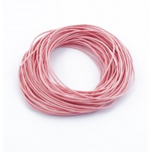 Cordon pour pendentif - rose (1m)