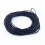 Cordon pour pendentif - noir (1m)