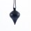 Pendule en buis goutte - noir