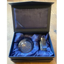 Sphère fleur de vie cristal 8cm