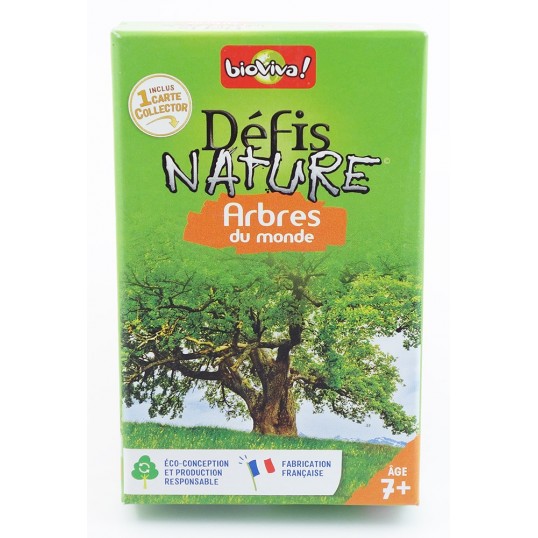 Jeux enfants - Défis nature : Arbres du monde