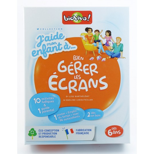 Jeux enfants - J'aide mon enfant à gérer les écrans