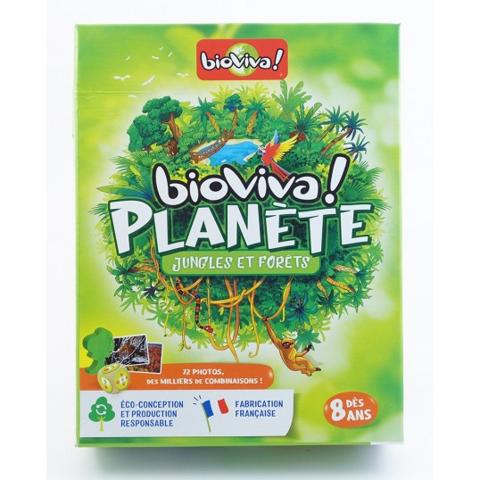 Jeux enfants - Bioviva ! Planète - Jungle et Planètes