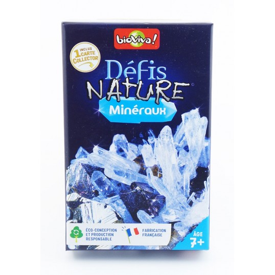 Jeux enfants - Défis nature : Minéraux