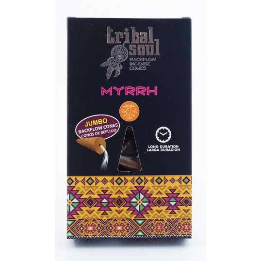 Encens Tribal Soul - myrrh cônes à reflux