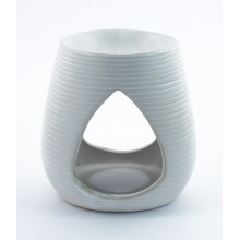 Lampe aromatique - céramique blanche