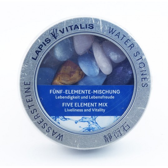 Pierres pour l'eau - mix 5 éléments (vitalité et joie)