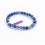 Bracelet perles 6mm - sodalite