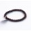 Bracelet perles 6mm - oeil de taureau