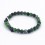 Bracelet perles 6mm - zoïsite à rubis - anyolite