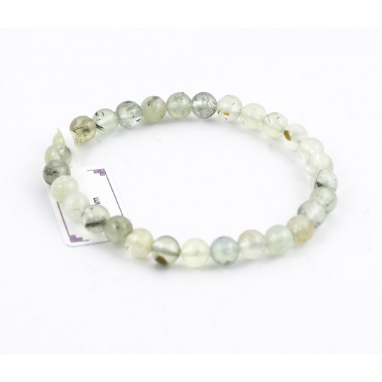 Bracelet perles 6mm - prehnite