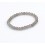 Bracelet perles 6mm - agate grise