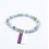 Bracelet perles 6mm - morganite