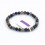 Bracelet perles 6mm - protection A - 3 pierres