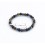 Bracelet perles 6mm - protection B - 3 pierres