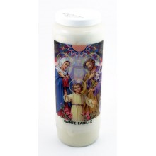 Bougie neuvaine - Sainte famille