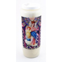 Bougie neuvaine - Notre Dame des Victoires