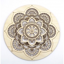 Mandala en bois - Relaxation