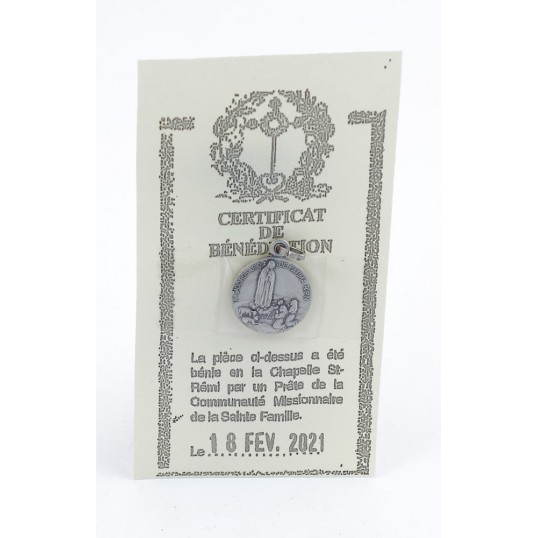Médaille chrétienne Fatima