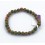 Bracelet perles 6mm - unakite