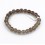 Bracelet perles 8mm - quartz fumé