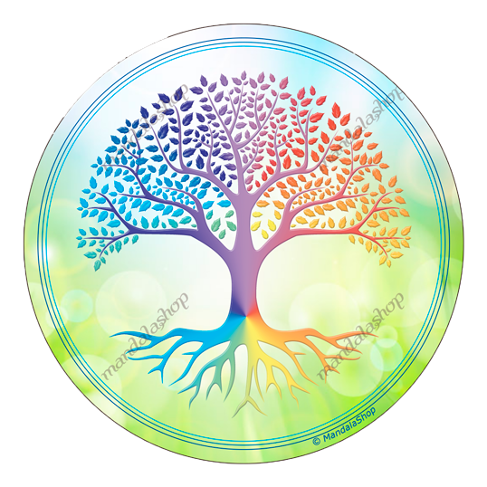 Disque harmonisant - Arbre de vie - vert
