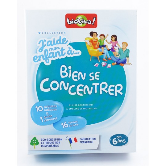 Jeux enfants - J'aide mon enfant à bien se concentrer