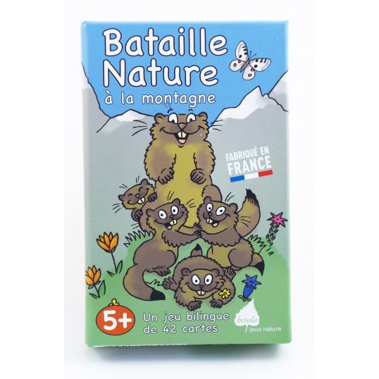 Jeux enfants - Bataille nature à la montagne