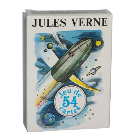 Jeu de cartes Jules Verne