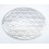 Fleur de vie - acier inoxydable cristaux 25cm