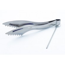 Pince à charbon en métal simple