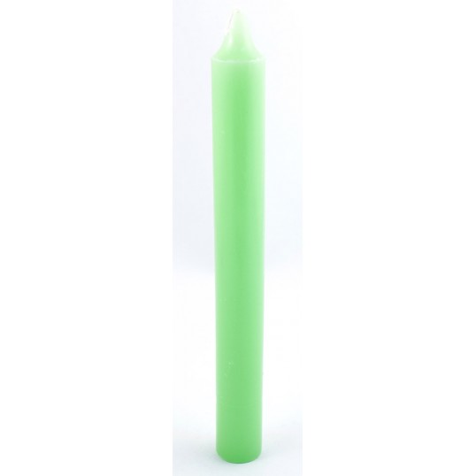 Bougie teintée masse - vert claire