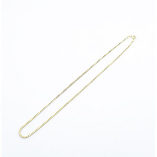 Chaine plaquée or - 40cm