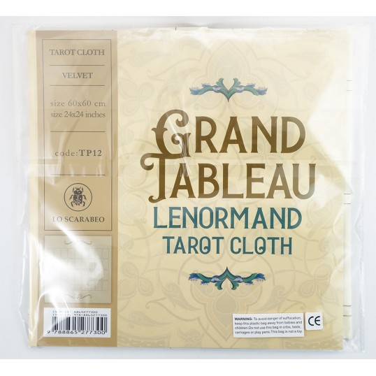 Tapis de divination - Grand Tableau Lenormand