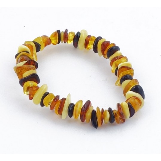 Bracelet ambre - multicolore bébé