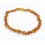 Collier ambre jaune - bébé