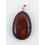 Pendentif pierre - oeil de taureau