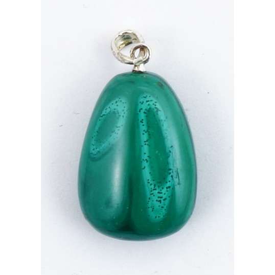 Pendentif pierre - malachite