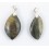 Pendentif pierre - pétale labradorite