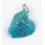 Pendentif pierre - Turquoise