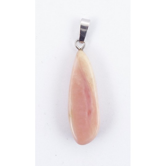 Pendentif pierre - Opale rose